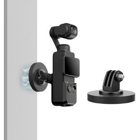 SUREWO Magnetic Camera Mount for DJI Osmo Pocket 3,Magnetic Camera Desktop Base Stand Expansion Adapter Mount Bracket Compatible with DJI Osmo Pocket 3 Accessories