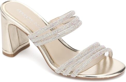 Kenneth Cole New York Women's Amelia Flare Jewel Heeled Sandal in Saudi Arabia