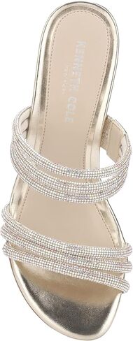 Kenneth Cole New York Women's Amelia Flare Jewel Heeled Sandal in Saudi Arabia