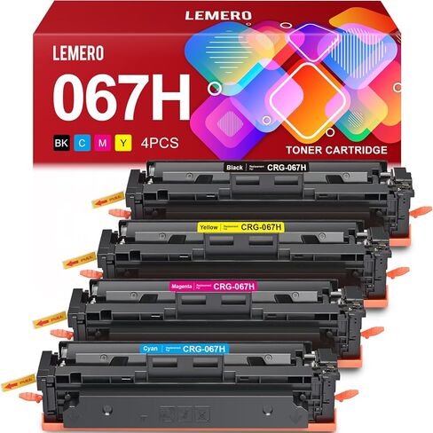 LEMERO 137 Black Toner Cartridge Compatible Replacement for Canon 137 CRG-137 for ImageClass MF236n MF232w MF216n LBP151dw Printer 4 Pack in Kuwait
