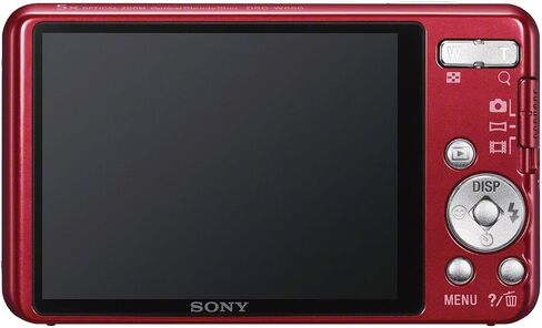 Sony Cyber-shot DSC-W650 16.1 MP Digital Camera with 5x Optical Zoom and 3.0-Inch LCD (Red) (2012 Model) (Renewed) in Saudi Arabia