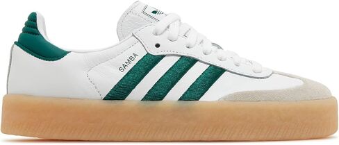 adidas Womens Sambae White Green Gum ID0440 Size 9.5 in Saudi Arabia