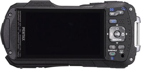 كاميرا رقمية مدمجة Pentax Optio WG-2 بدقة 16 ميجابكسل مقاومة للماء والغبار والصدمات، أحمر قرمزي (متجدد) in Saudi Arabia