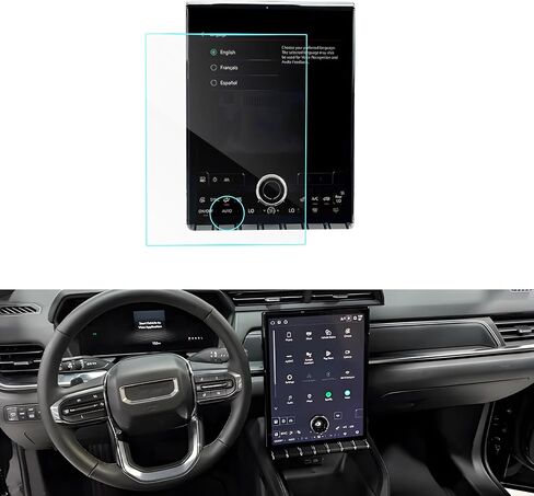 LUWU Screen Protector for 2024 2025 Buick Envision (Preferred/Sport Touring/Avenir) & 2025 Buick Enclave 30-inch Buick Envision Accessories Envision Touchscreen PET Plastic Digital Dashboard Protector 2PCS in Saudi Arabia