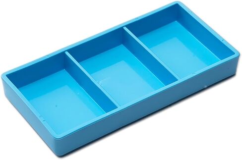 Dental Autoclavable Plastic Organizer Dental Drawer Instrument Tray Cabinet Organizer Tray (White, D) in Saudi Arabia