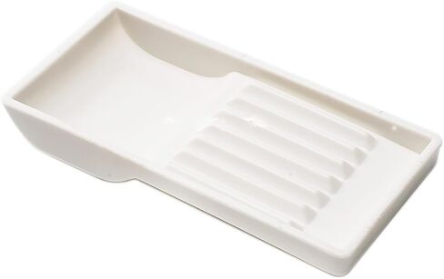 Dental Autoclavable Plastic Organizer Dental Drawer Instrument Tray Cabinet Organizer Tray (White, D) in Saudi Arabia