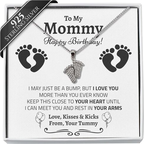 Love You This Much Push Present Jewelry, Pregnancy Gifts for New Moms, Pre Birth Gifts, Mom to Be Gift, Birthday Gift for Pregnant Friend, Wife Pregnancy Gift in Kuwait