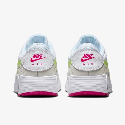 Nike Air Max SC Women's Shoes (FQ8886-100,White/Light Lemon Twist/Fireberry) in Saudi Arabia