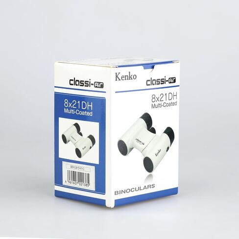 Kenko Binocular Classi-Air 10x21 DH، منشور السقف، خفيف الوزن، تصميم قابل للطي وصغير الحجم، طلاء متعدد، أحمر 021392 in Kuwait