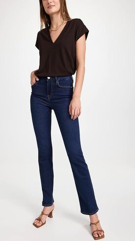 حذاء جينز Le Mini للسيدات من FRAME in Kuwait