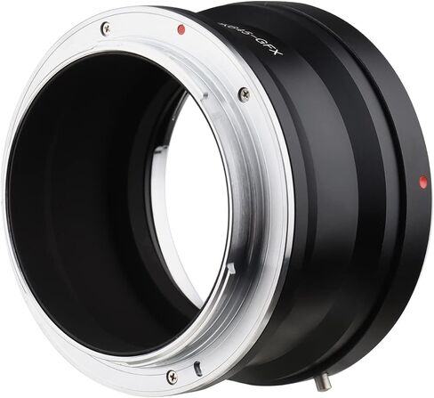 Andoer PK645-GFX Camera Lens Adapter Replacement for Pentax PK645 Lens to Fujifilm G Mount GFX100 GFX50S GFX50R GFX100S Cameras in Kuwait