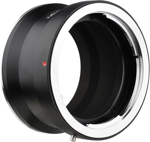 Andoer PK645-GFX Camera Lens Adapter Replacement for Pentax PK645 Lens to Fujifilm G Mount GFX100 GFX50S GFX50R GFX100S Cameras in Kuwait