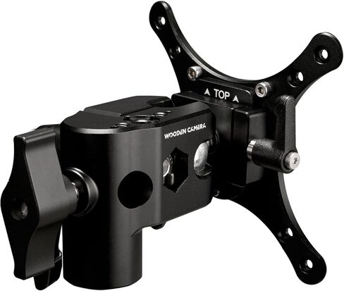 حامل شاشة مفصلي للكاميرا الخشبية Ultra QR (دبوس صغير، حامل C) لشاشات الإنتاج، مع إطلاق سريع ومشبك متوافق سويسري من ARCA in Kuwait