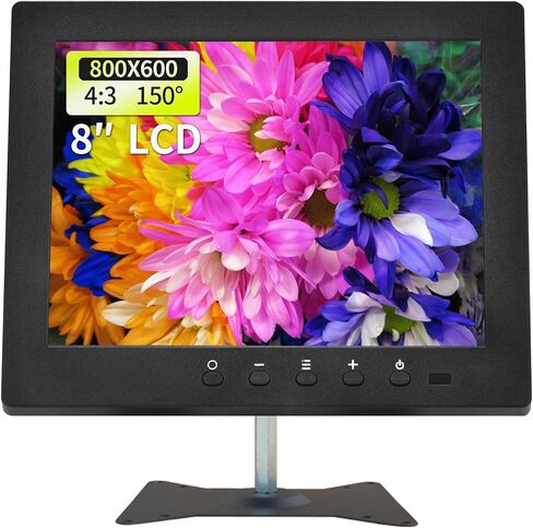 10.1 Inches Security Monitors & Displays, 1024x600 Resolution, AV、BNC Interface, Built-in Speaker LCD Display Suitable for CCTV TV DVD CCD in Saudi Arabia