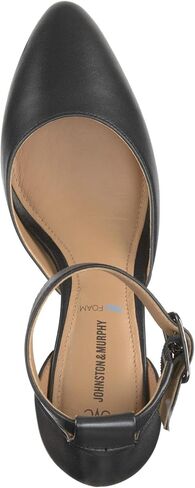 Johnston & Murphy Vicki Ankle Strap Heels for Women – Dress Shoes for Women, Women’s Leather Work Heels in Saudi Arabia