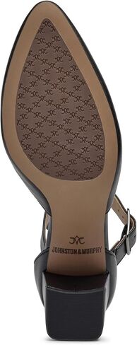 Johnston & Murphy Vicki Ankle Strap Heels for Women – Dress Shoes for Women, Women’s Leather Work Heels in Saudi Arabia