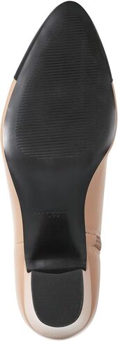 Marc Fisher LTD Women's ALEEA Ankle Boot, Light Natural/Black 110, 6.5 in Kuwait