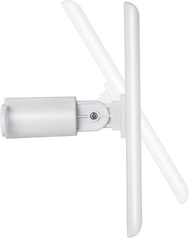 Wasserstein Solar Panel Compatible with Arlo Essential 2K Outdoor Security Camera (2nd Gen) / XL (2nd Gen) & Essential Spotlight (Camera NOT Included) - (2-Pack, White) in Saudi Arabia