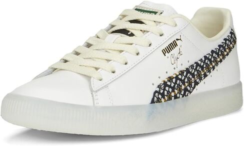 PUMA Clyde Summer Breeze Puma White/Frosted Ivory 9 B (M) in Saudi Arabia