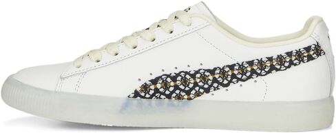 PUMA Clyde Summer Breeze Puma White/Frosted Ivory 9 B (M) in Saudi Arabia