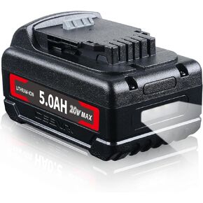 CEENR 5.0Ah DCB200 Lithium Battery Replacement for Dewalt Battery Compatible with Dewalt 20V MAX Battery