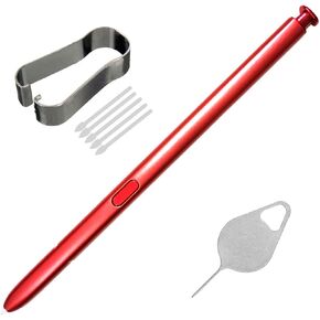 Note 10 Lite Pen Replacement Note 10 Plus Stylus Touch Galaxy S22 Ultra S Pen Note 10+ S Pen with Tips Tweezer for Samsung Galaxy S22 Ultra Pen Note10 Pen Repair Part (No Bluetooth) (Black)