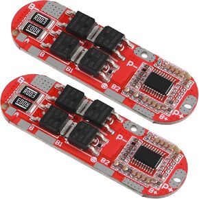 2pcs BMS 3S 25A 12.6V Battery Protection Board for Li-ion Lithium 18650 Battery BMS Packs PCB Protection Board Integrated Circuits (3S BMS 25A 12.6V)