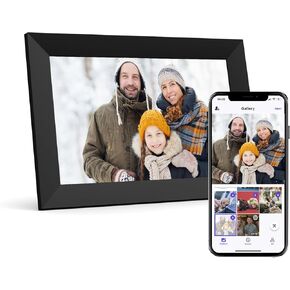 10.1 Inch Digital Picture Frames WiFi Smart Digital Picture Frame with HD IPS Touch Screen,Built in 32GB Memory,Slideshow/Wall Mountable/Share Videos,Share Moments Instantly via Uhale App