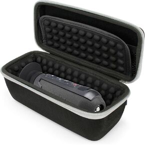 CASEMATIX Thermal Vision Monocular Case Compatible with Flir Scout TKx Thermal Monocular for Hunting and Night Vision Scopes - 8.5" x 4.0" x 3.5"