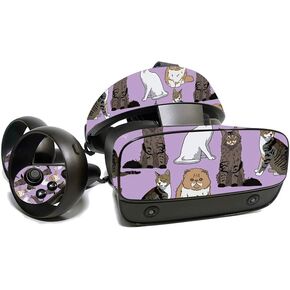 MightySkins Skin for Oculus Rift S - Cat Chaos | Protective, Durable, and Unique Vinyl Decal wrap Cover | Easy to Apply, Remove, and Change Styles | Made in The USA