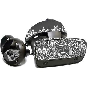 MightySkins Skin for Oculus Rift S - Floral Lace | Protective, Durable, and Unique Vinyl Decal wrap Cover | Easy to Apply, Remove, and Change Styles | Made in The USA