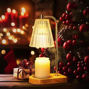 Gifts for Women Christmas, Candle Warmer Lamp Gifts for Mom Christmas, Candle Lamp Warmer Unique Gift Basket for Wife Daughter Girls Employee Girlfriend Christmas Decorations Indoor 2024