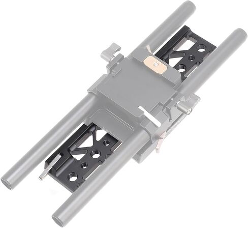 8-inch Dovetail Bridge Plate Quick Rlease Tripod Baseplate for Tilta Standard Camera Cage with 1/4"-20 & 3/8"-16 Mounting Screw in Saudi Arabia