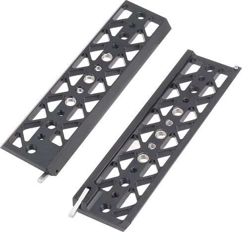 8-inch Dovetail Bridge Plate Quick Rlease Tripod Baseplate for Tilta Standard Camera Cage with 1/4"-20 & 3/8"-16 Mounting Screw in Saudi Arabia