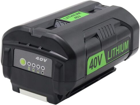 بطارية ليثيوم بديلة 4.0 أمبير 40 فولت لجزازة العشب RYB بطارية 40 فولت OP4015 OP4050A OP4060A OP4040 OP4050 OP40201 OP40501 OP4060 OP4026 OP4030 OP40261 OP40301 OP40401 OP40601 RY40200 RY40403 in Kuwait