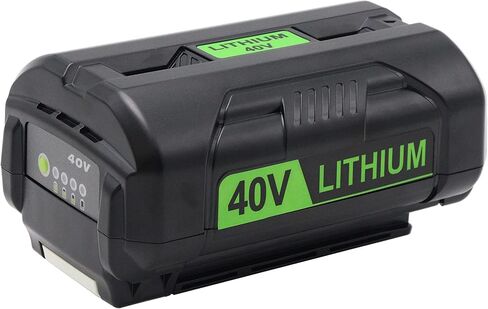 بطارية ليثيوم بديلة 4.0 أمبير 40 فولت لجزازة العشب RYB بطارية 40 فولت OP4015 OP4050A OP4060A OP4040 OP4050 OP40201 OP40501 OP4060 OP4026 OP4030 OP40261 OP40301 OP40401 OP40601 RY40200 RY40403 in Kuwait