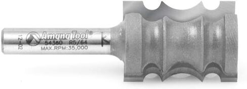 Amana Tool - 54360 Carbide Tipped Reed Edge 5/64 x 15/64 Radius x 3/4 Dia x 1" 4 S in Saudi Arabia