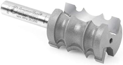 Amana Tool - 54360 Carbide Tipped Reed Edge 5/64 x 15/64 Radius x 3/4 Dia x 1" 4 S in Saudi Arabia