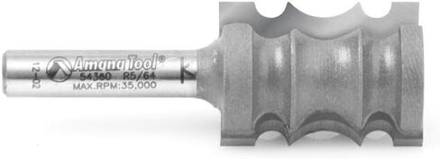 Amana Tool - 54360 Carbide Tipped Reed Edge 5/64 x 15/64 Radius x 3/4 Dia x 1" 4 S in Saudi Arabia