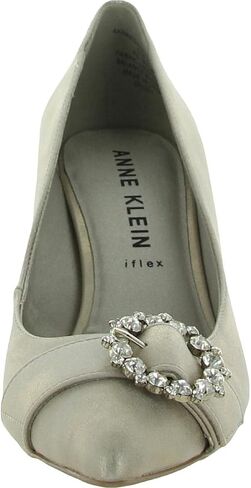 Anne Klein Womens Ravishing Padded Insole Embellished Pumps in Saudi Arabia