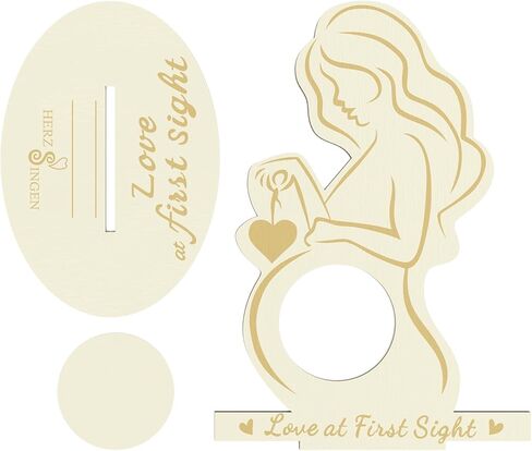 Sonogram Picture Frame, Wooden Ultrasound Picture Frame, For The Announcement of Your Pregnancy Or Baby's Birth - Nursery Decor Sonogram Photo Frame & Pregnancy Gift For First Time Moms in Saudi Arabia