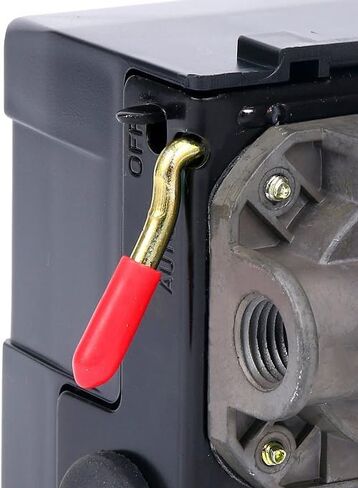 مفتاح الضغط LF10-4H، مفتاح ضغط ضاغط الهواء 4 منافذ، تحكم بديل NPT1/4 95-125 PSI 20A in Kuwait