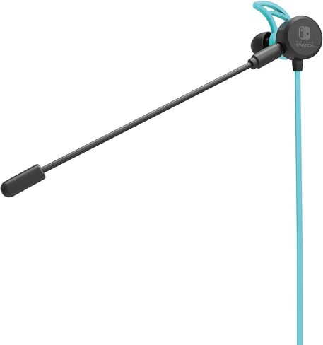 سماعات أذن هوري نينتندو سويتش للألعاب مع خلاط مرخصة من نينتندو، أزرق in Kuwait