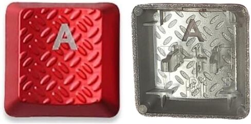 أغطية مفاتيح WASD بإضاءة خلفية تعمل باللمس ومفاتيح أسهم يسار يمين لأعلى وأسفل بديلة للوحة مفاتيح الألعاب الميكانيكية Logitech G813 G815 G913 G915 TKL RGB باللون الأحمر in Kuwait