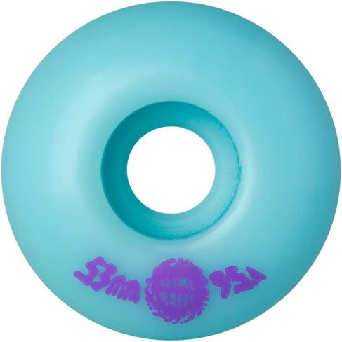 54.5mm Flame Mini OG Slime Trans Black 78a Wheels in Saudi Arabia