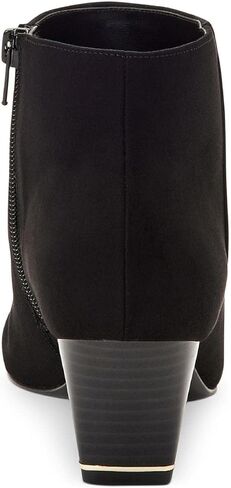 حذاء Alfani النسائي Armena من الجلد السويدي الصناعي بمقدمة مدببة للكاحل أسود 9 متوسط ​​(B، M) in Kuwait