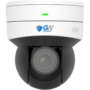 GW Security 5MP IP POE 2.7-13.5mm Motorzied Lens PTZ WDR Startlight Mini PTZ Dome Security Camera (GW42-54133PM-T)