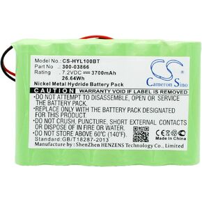 Cameron Sino 3700mAh Battery for Honeywell 300-03866, Lynx 5100, Lynx 5200, Lynx 5210, Lynx Touch 5210, Lynx Touch 7000
