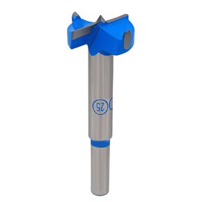 Forstner Drill Bit 1-3/8 Inch / 35mm Tungsten Carbide Wood Hole Saw Auger Opener Round Handle 1.38" Woodworking Hinge Hole Drilling Boring Bit Cutter for Pressed Board Plastic Wood