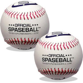 SweetSpot Plastic Baseball Spaseballs | Backyard Plastic Baseballs for Youth, Kids, Teens, and Adults